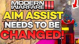 Aim Assist in MW3 is TOO STRONG and Here's Why! | Call Of Duty MW3 Warzone Aim Assist RANT