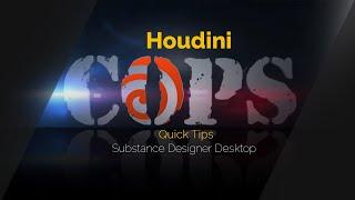 Houdini COPs QuickTips - Substance Desktop