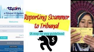 Reporting Scammers to Tribunal: A step-by-step guidelines | Simply Safwanah (#5)