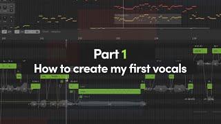 Synthesizer V Studio English Tutorial, Pt. 1 - Creating Your First Vocals