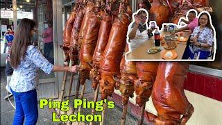 Ping Ping's Lechon || Deliciously Crispy!!! || Lechon Capital of the Philippines