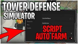 [️FROST INVASION] Tower Defense Simulator Script Hack Auto Farm, Auto Upgrade & Place - Roblox 2024