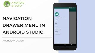 Make a Navigation Drawer Menu in Android Studio