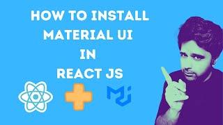 How to Install Material UI in React