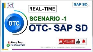 SAP SD! OTC Process! Real time! #sd #sap