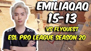 CS2 POV | Lynn Vision EmiliaQAQ (16/14) vs FlyQuest (Anubis) @ ESL Pro League Season 20