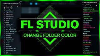 FL STUDIO- ЗАМЕНА ЦВЕТА ПАПОК (Changing The Color Of Folders) 