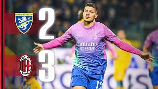 Jović comes on to win it | Frosinone 2-3 AC Milan | Highlights Serie A