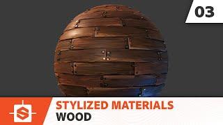 Stylized Materials with Substance Designer - Wood | Adobe Substance 3D