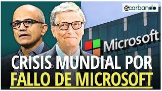 Crisis de conectividad mundial por un fallo de Microsoft