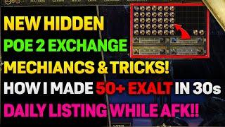 POE 2 In-Game Exchange Market Guide! | HOW TO MAKE $$$ Listing For 30s A Day!