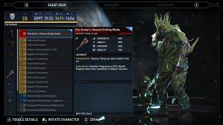 Lost In The Weeds - Swamp Thing Legendary Gear Unlocked | Injustice 2