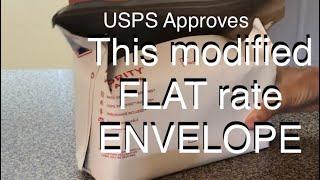 Hack - USPS flat rate envelope - Bigger “Care" Packages