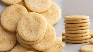 Basic Butter Cookies