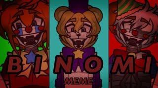 “BINOMI MEME” // fnaf // art + gacha // Ft. Afton Kids // Main au // TW IN DESC