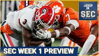 SEC Week 1 Preview with Chris Marler, Breaking Down All the SEC Matchups in 2024 Week 1