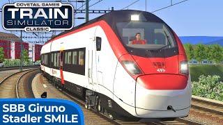 SBB GIRUNO | InterCity: Mailand - Zürich HB | Stadler Triebzug - SMILE | TRAIN SIMULATOR CLASSIC