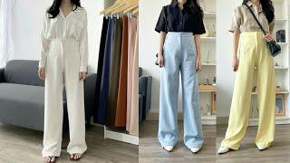 Rekomendasi Shopee Haul Kulot Loose Pants Highwaisted + Link Shopee #shorts