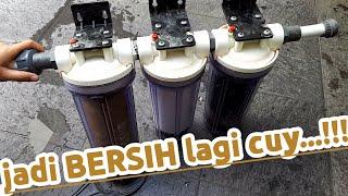 CARA MEMBERSIHKAN FILTER AIR TABUNG 3