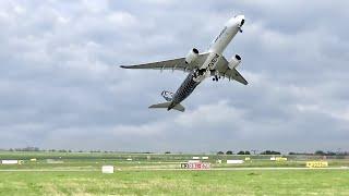 Plane Takes Off Too Steeply