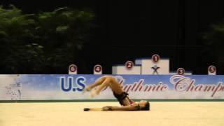 Julia Garbuz - Clubs Finals - 2013 U.S. Rhythmic Championships