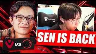 TenZ Reacts to *NEW* Sentinels vs 100 Thieves | VCT Americas Kickoff 2025