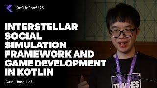 Interstellar social simulation framework and game development in Kotlin by: Kwun Hang Lai