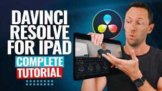 DaVinci Resolve iPad Tutorial - How To Edit Video On iPad!