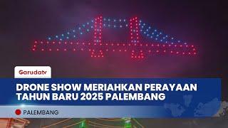 Tahun Baru 2025 Lebih Spektakuler dengan Pertunjukan 150 Drone di Palembang!