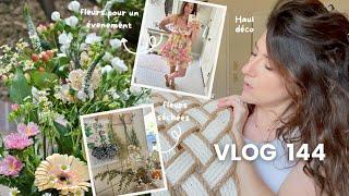 Haul Déco, Évènement Floral, Lecture & Fleurs Séchées - VLOG 144