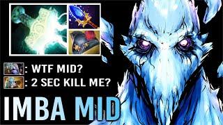 Electric Chilling Touch Max Speed + Max Range AA Mid vs Tinker PL Crazy Illusion Melt Build Dota 2