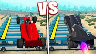 QUALE VEICOLO SALTA DI PIÙ? FERRARI VS VIGILANTE! - Gta 5