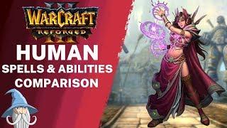 Human Spells and Abilities Comparison (Reforged vs Classic) | Warcraft 3 Reforged Beta