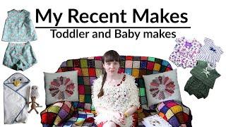 Recent Makes: for toddler and baby