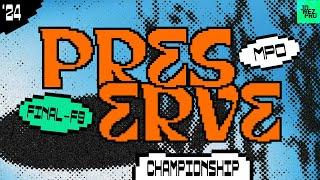 2024 Preserve Championship | MPO FINALF9 | Klein, Robinson, Wysocki, Buhr | Jomez Disc Golf