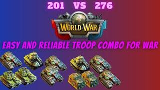 How to attack with any troop combo in war | Heavy Tank | Paratroopers | Dominations Guide & Tips