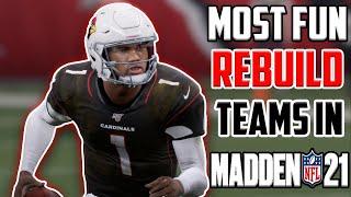 MOST FUN Teams to USE and REBUILD in Madden 21 Franchise Mode AND WHY! 12 CHOICES!