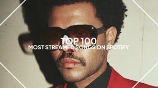 top 100 most streamed songs on spotify (2024 version)