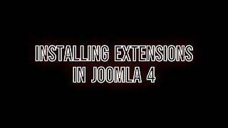 Installing Extensions in Joomla 4 [2022]