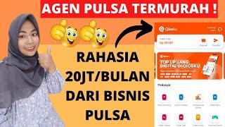 RAHASIA BISNIS JUALAN PULSA ALL OPERATOR OMSET 20JT/BLN APLIKASI AGEN PULSA TERMURAH TERPERCAYA 2023