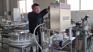 SENMO small automatic beer canning machine for microbreweries.