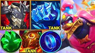 Wild Rift China Malphite Top - MAX TANK MALPHITE Build Runes - Challenger Rank Gameplay