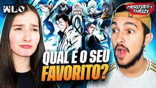 Rap dos Capitães - Gotei 13 | Wlo  (Bleach) | React #113