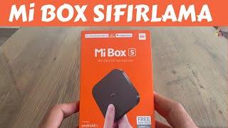 Xiaomi Mi Box S 4K Sıfırlama Fabrika Ayarlarına Döndürme | Xiaomi Mi Box S 4K Hard Reset