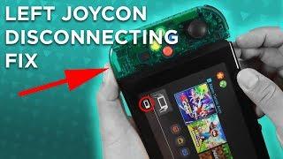 Nintendo Switch LEFT JOYCON DISCONNECTING ? Here's how to fix it