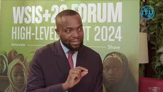 WSIS +20 FORUM HIGH-LEVEL EVENT 2024 INTERVIEW with H.E.  Dr.  Bosun Tijani