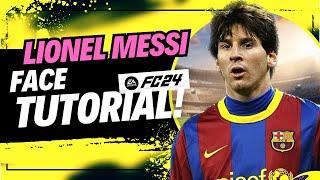 EA FC24 How to create YOUNG LIONEL MESSI