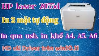 Hướng dẫn cài Driver máy in HP 2055d. mayintanbinh.com