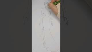 Fashion illustration #eskizchizish #speedup