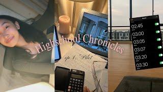 Highschool chronicles Ep. 1 “pilot” | finals week with me as a highschooler
